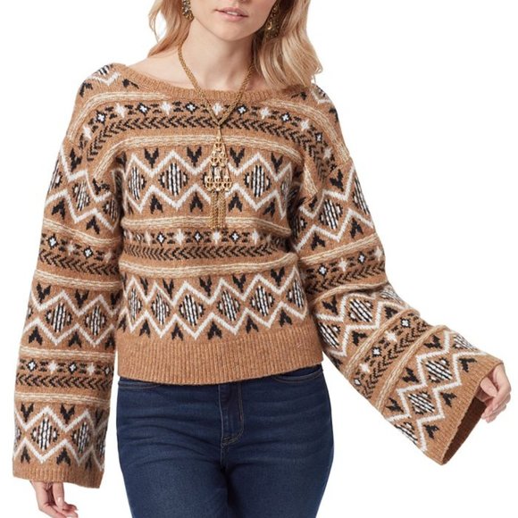 NWT SAM EDELMAN DIXIE FAIR ISLE BENTON SWEATER - Picture 1 of 9